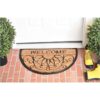 Calloway Mills 10009 Welcome Scroll Felpudo fibra de_3