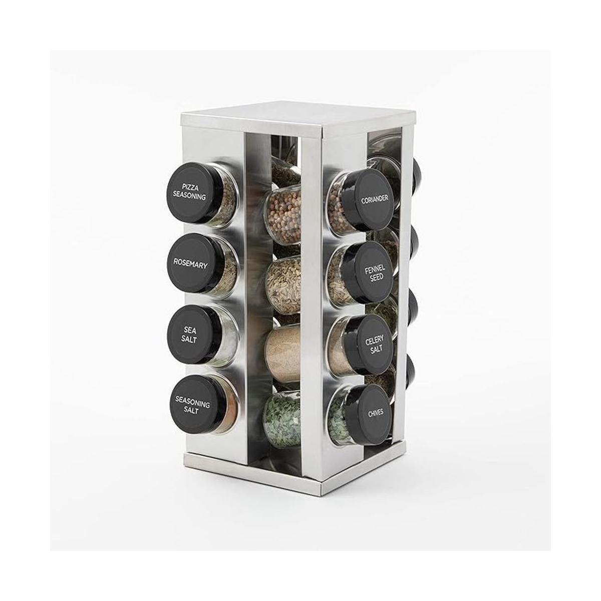 Kamenstein Heritage especiero giratorio de 16 frascos