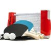 Franklin Sports Juego de pingpong portátil completo_1