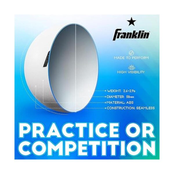 Franklin Sports Juego de pingpong portátil completo_6