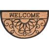 Calloway Mills 10009 Welcome Scroll Felpudo fibra de_1