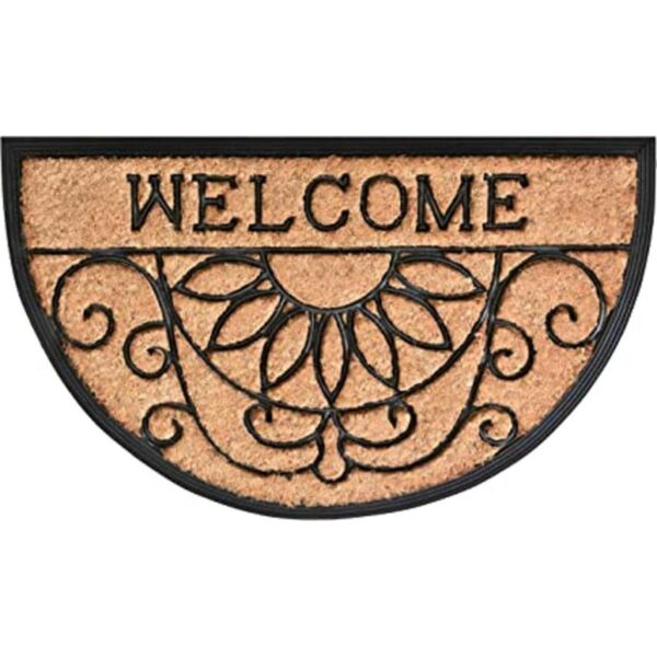 Calloway Mills 10009 Welcome Scroll Felpudo fibra de_1