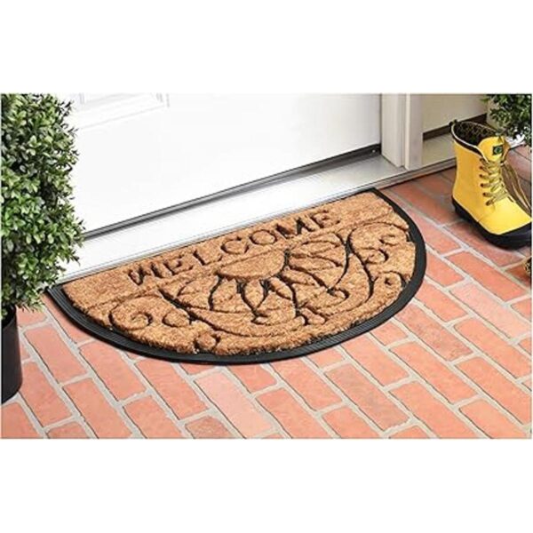 Calloway Mills 10009 Welcome Scroll Felpudo fibra de_2