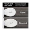 Mayfair 22ECA 000 asiento para inodoro de madera con_5
