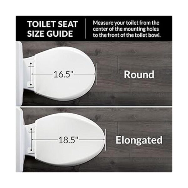 Mayfair 22ECA 000 asiento para inodoro de madera con_5