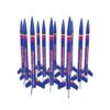 Estes 1754 Wizard Flying Model Rocket Paquete a granel_1