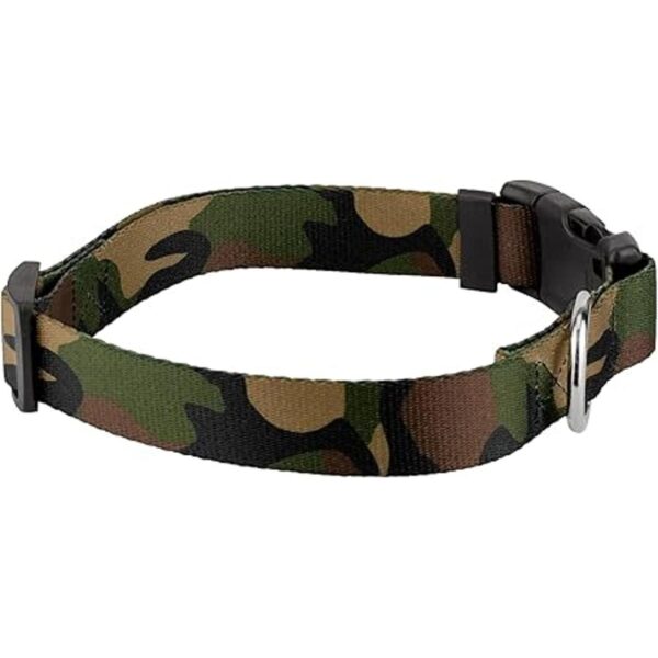 Country Brook Petz Collar de perro de lujo Woodland Camo