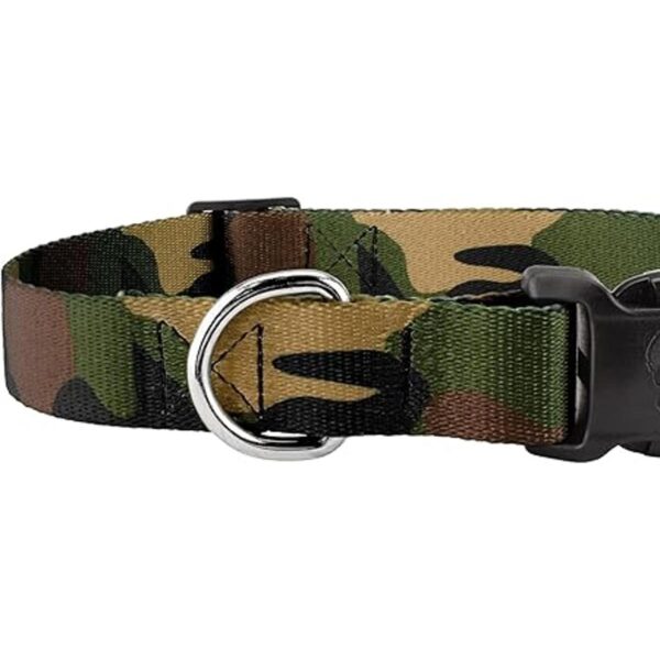 Country Brook Petz Collar de perro de lujo Woodland Camo