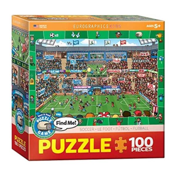 Eurographics Soccer Spot encontrar 100 piezas Puzzle_1