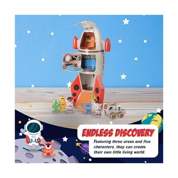 Cohete misión espacial CP Toys juego de 7 piezas incluye_3