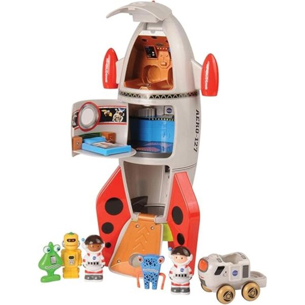 Cohete misión espacial CP Toys juego de 7 piezas incluye_1