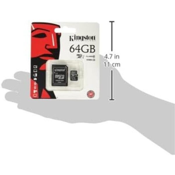 Kingston Class 10 Tarjeta MicroSD con adaptador SD_2