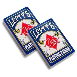 Lefty la verdadera para zurdos Playing Cards 2 barajas_1