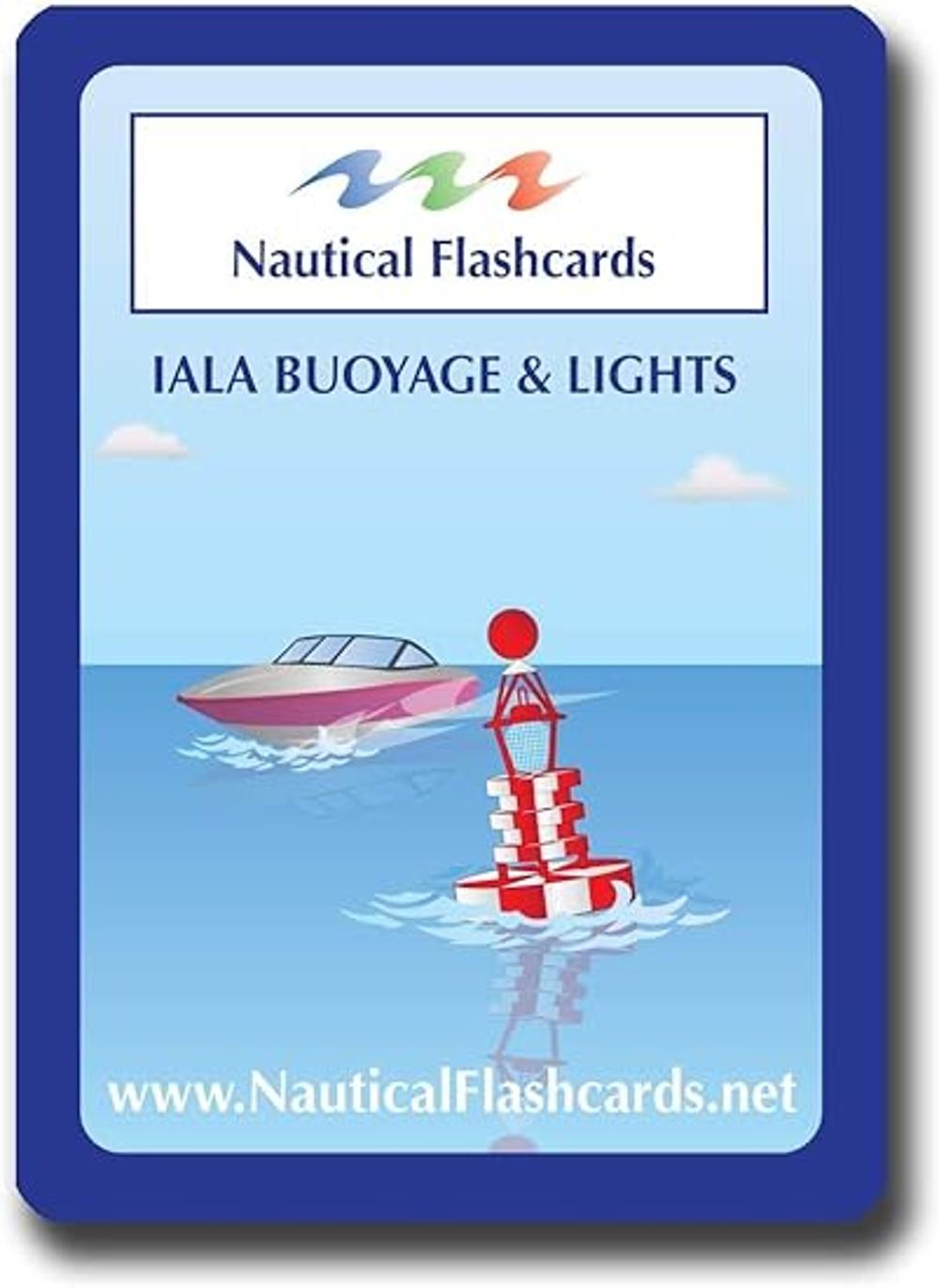 Tarjetas náuticas IALA flotabilidad y luces para
