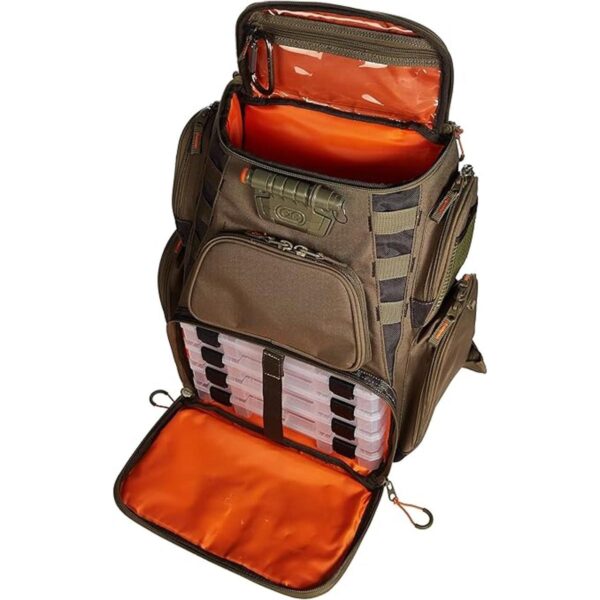 Mochila para nómade iluminada con equipo de pesca Wild_5
