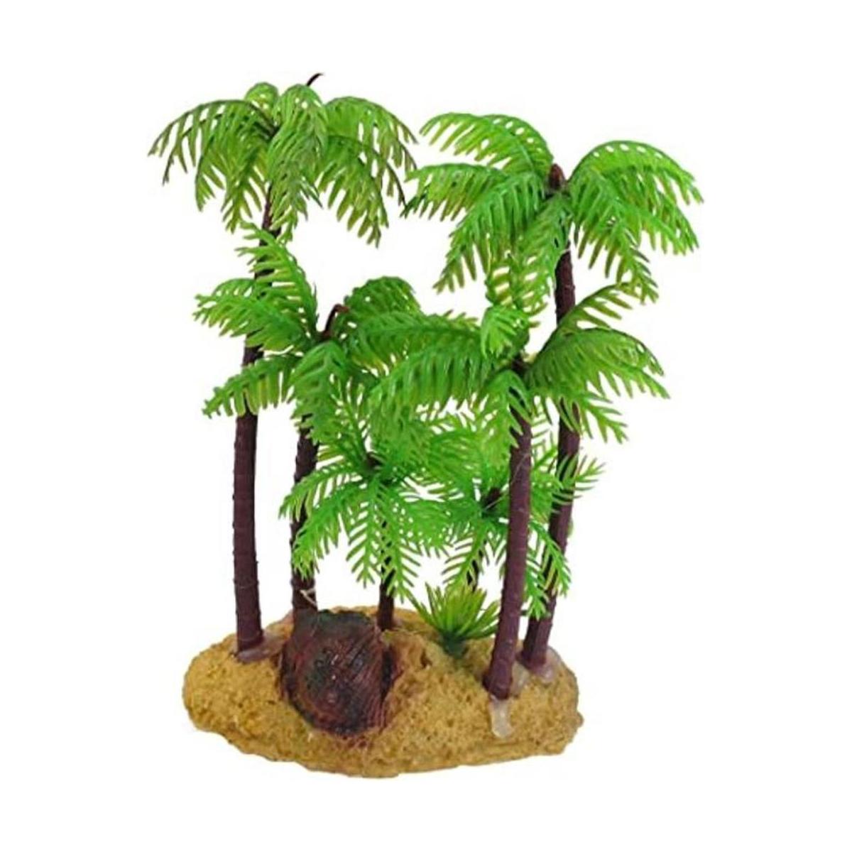 Jardin Planta de palmera de plástico para acuario