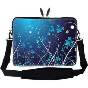 Funda de neopreno para portátil con asa oculta y correa de_1