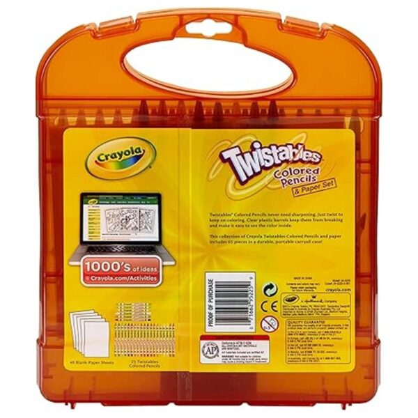 Crayola kit de lápices de colores girables 25 unidades