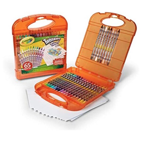 Crayola kit de lápices de colores girables 25 unidades