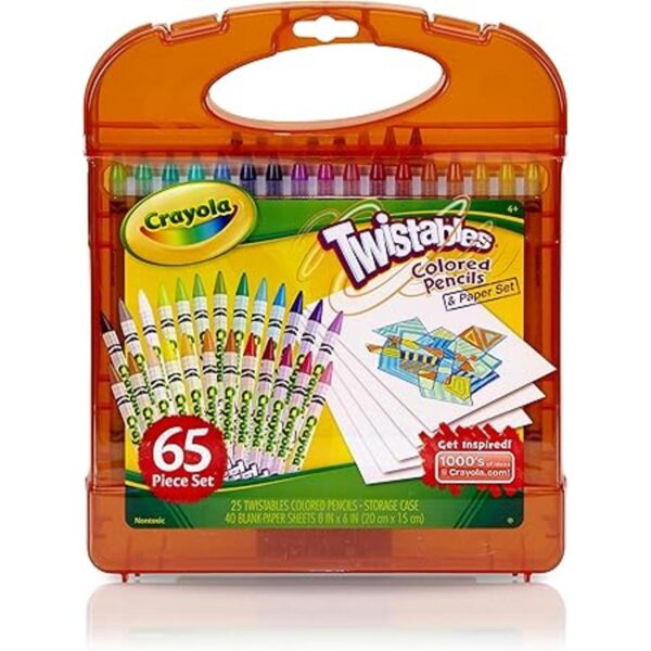 Crayola kit de lápices de colores girables 25 unidades