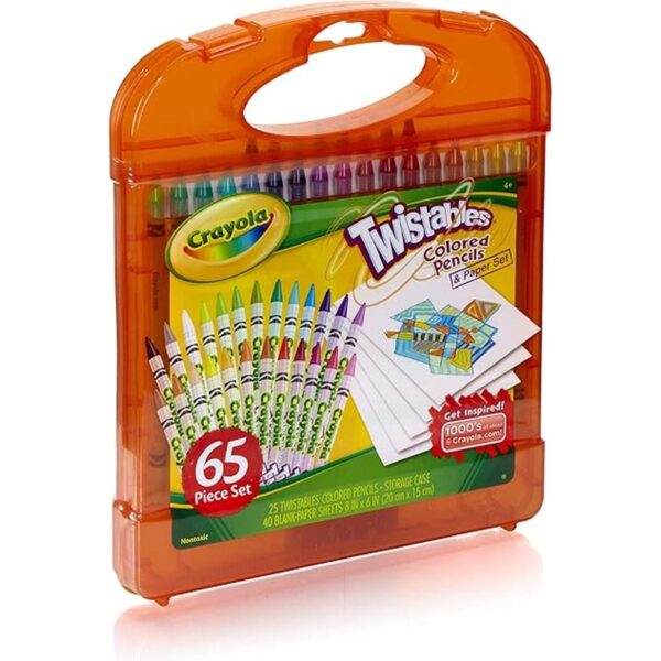 Crayola kit de lápices de colores girables 25 unidades