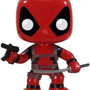 Figura de vinilo Pop Marvel Deadpool con cabeza de resorte_1