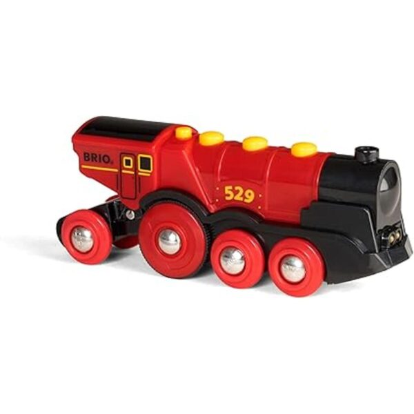 Locomotora Brio de acción potente de color rojo_2