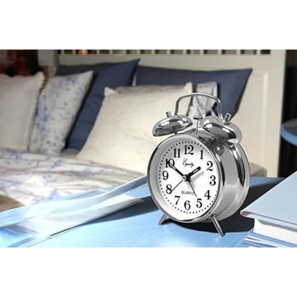 Equity by La Crosse Reloj despertador analógico con doble_2