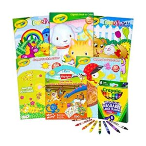Crayola Libros para colorear para niños pequeños paquete_1