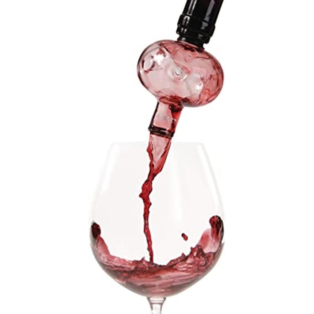 Soireehome Aireador de vino en botella hace que tu vino