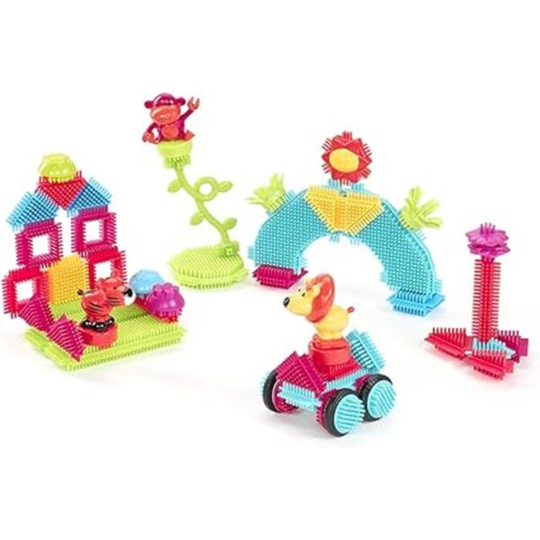 Juego de bloques Battat Bristle Blocks de 113 piezas_2