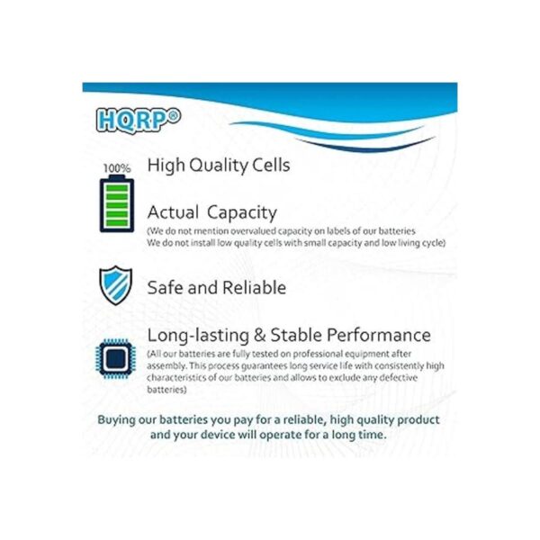 HQRP Batería de 6 voltios compatible con 4LR44 A544_5