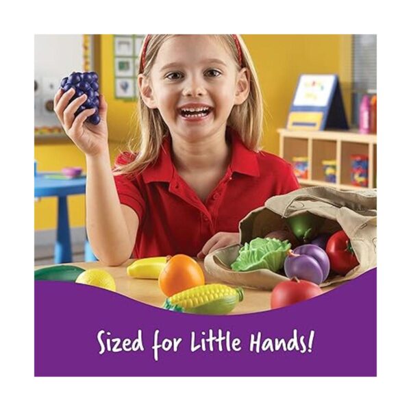 Learning Resources Bolsa de frutas y verduras recién_3