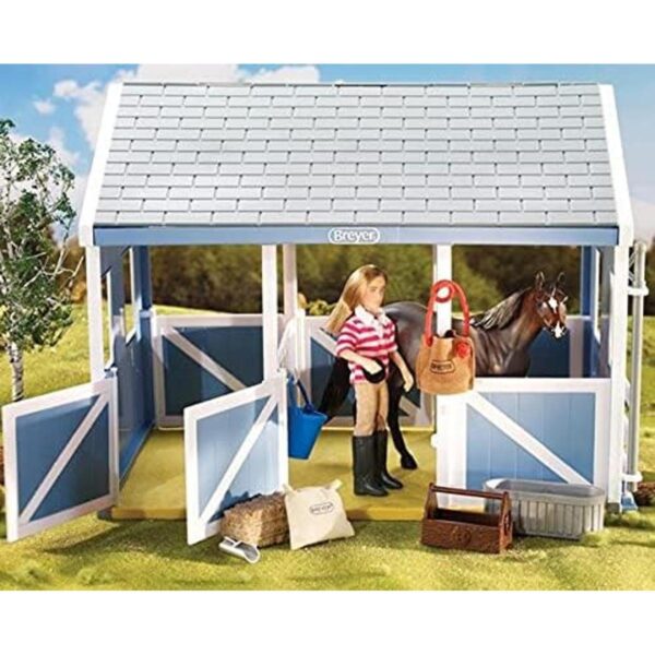 Conjunto de accesorios para establo de Breyer Multi Color_2