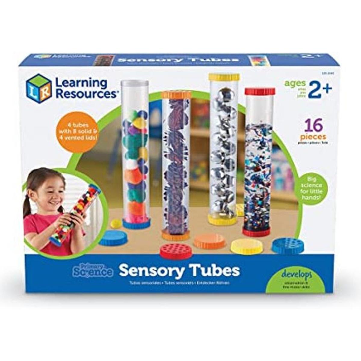 Learning Resources Tubos sensoriales para ciencia de