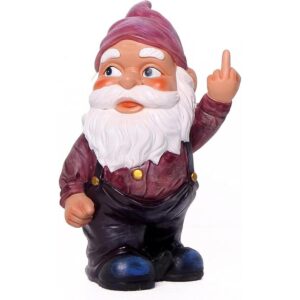 Estatua de gnomo para jardín de Funny Guy Mugs_1