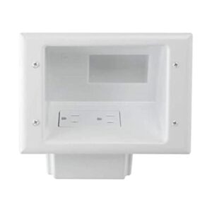 DATA COMM Electronics 450071WH Placa empotrada de bajo_1