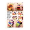 SHHORS Reloj de pulsera para hombre con luz de fondo LED