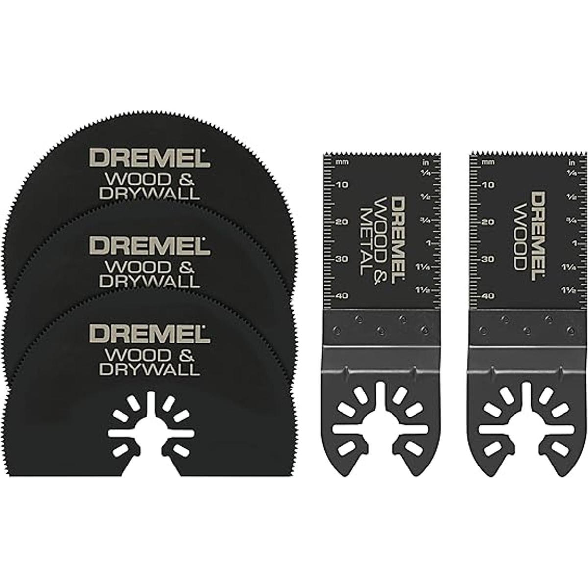 Dremel MM389 Juego de 5 cuchillas oscilantes para cortar