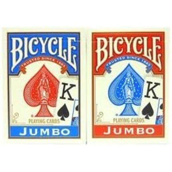 Bicycle Póker tamaño estándar Jumbo Face Index Cartas de_2