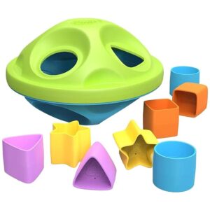 Clasificador de formas Green Toys VerdeAzul_1