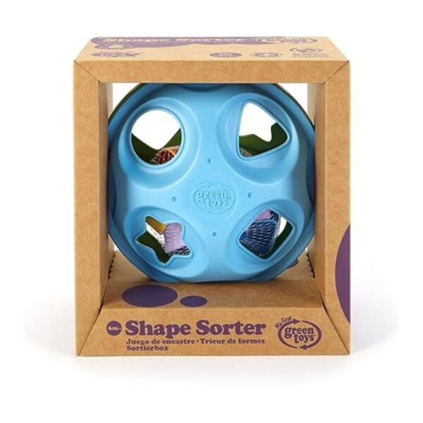 Clasificador de formas Green Toys VerdeAzul_5