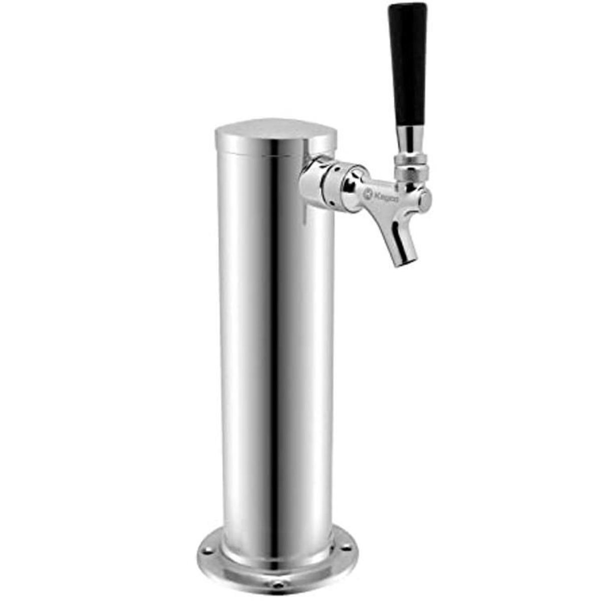 Kegco D4743TASC Grifo individual de torre de cerveza de