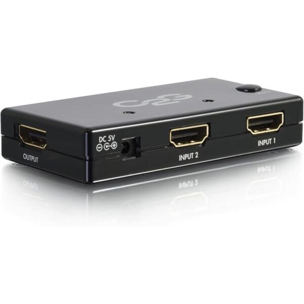 C2G Interruptor selector HDMI de 2 puertos diseño_2