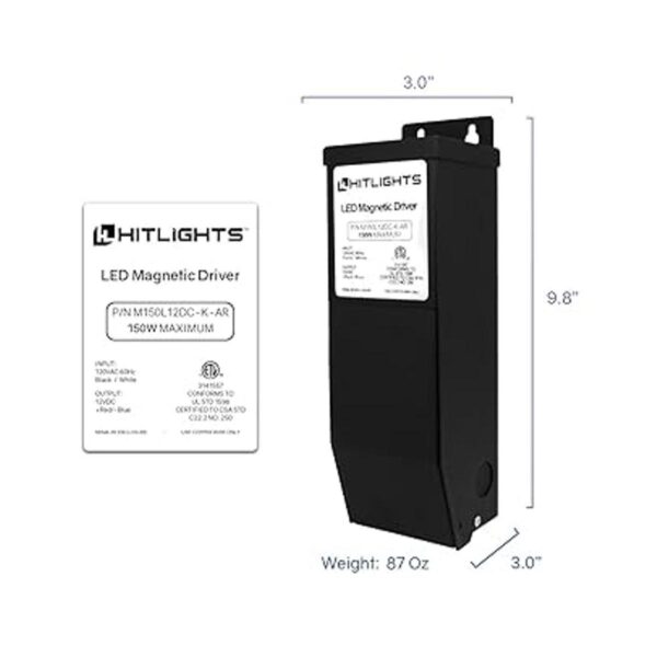 Controlador de luces LED regulables transformador 110 V_2