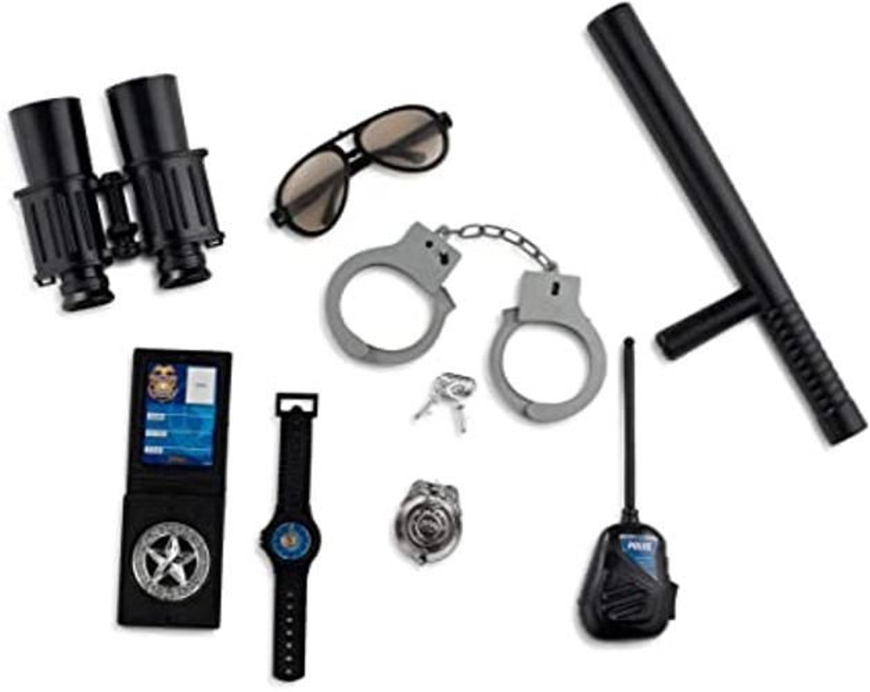 Dressup America Kit de oficial de policía para juegos de