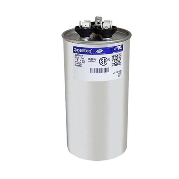 GE Genteq Z97F9897 97F9897 condensador redondo 60 5 uf MFD_2