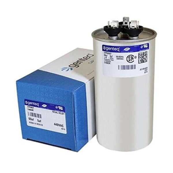 GE Genteq Z97F9897 97F9897 condensador redondo 60 5 uf MFD_1
