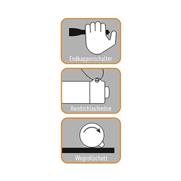 Interruptor de tapa trasera LXA100 para AA Mini Maglite_5