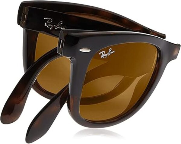 RayBan Gafas de sol con montura de tortuga lentes B15_3